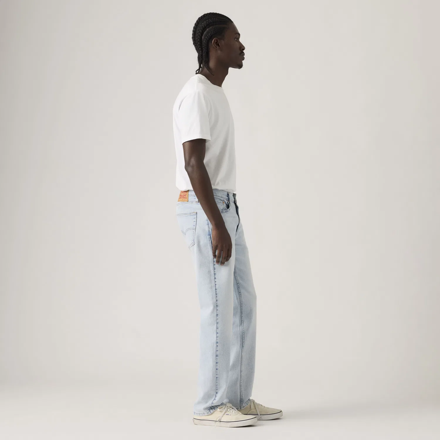 Прямые мужские джинсы 514 Levi's, Light Wash — фото 4