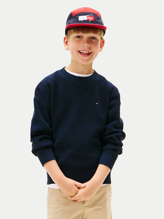 

Свитер regular fit KB0KB09756 Tommy Hilfiger, синий