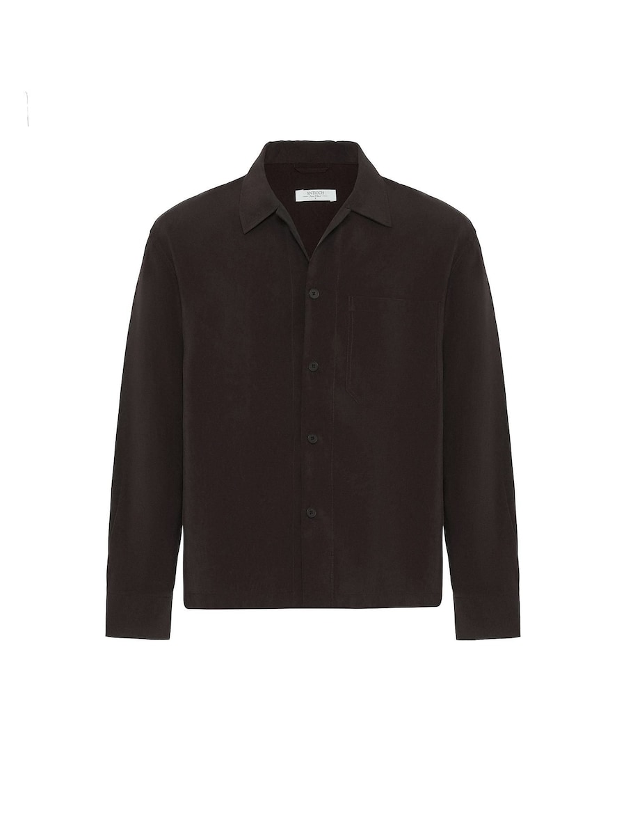 

Рубашка на пуговицах классического кроя Antioch, коричневый