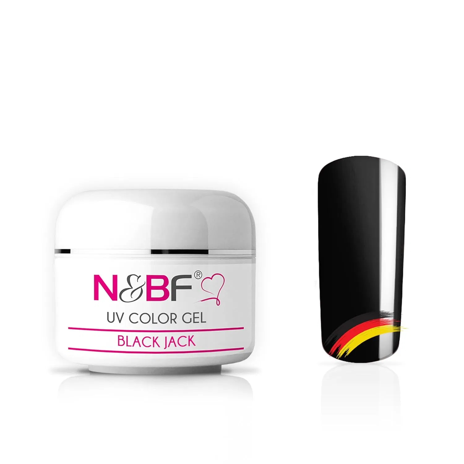 Цветной УФ-гель NAILS FACTORY Black Jack, 5 мл Nails Factory, Black Jack