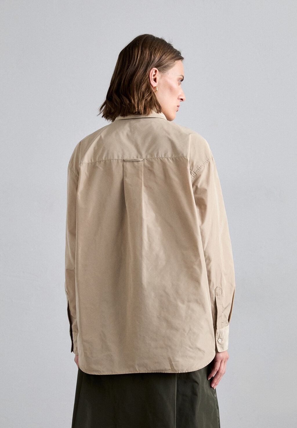 

Блузка на пуговицах CAMICIA ASPESI, бежевый