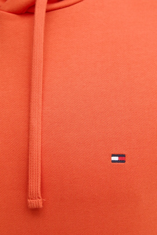 Хлопковая толстовка Tommy Hilfiger, оранжевый — фото 4