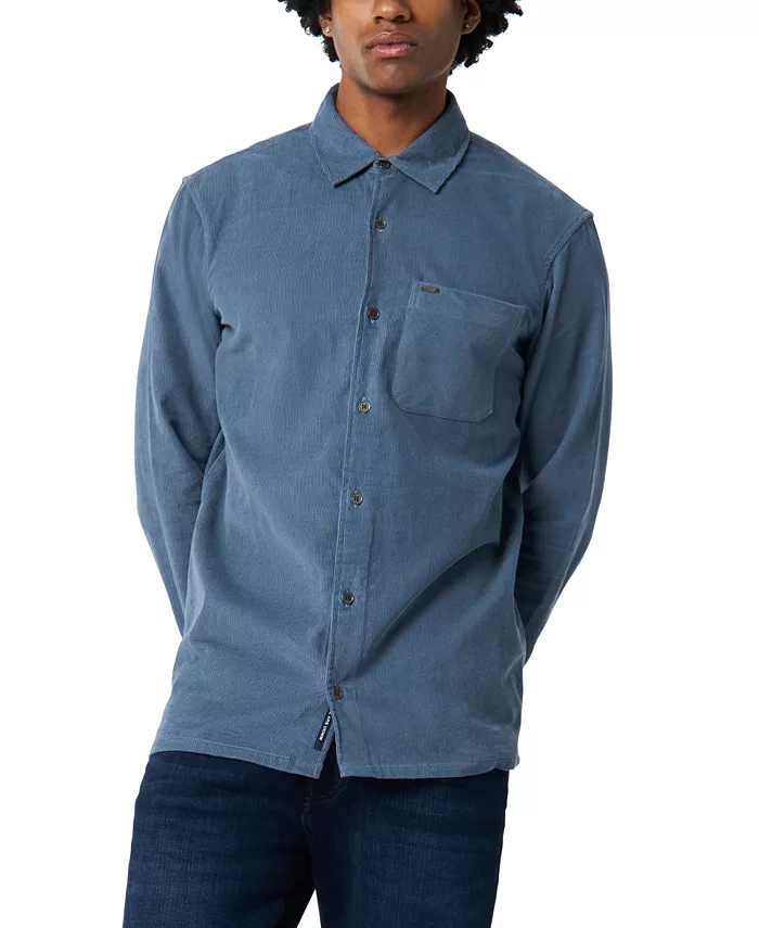 

Мужская рубашка Sinclair с длинными рукавами Buffalo David Bitton, синий