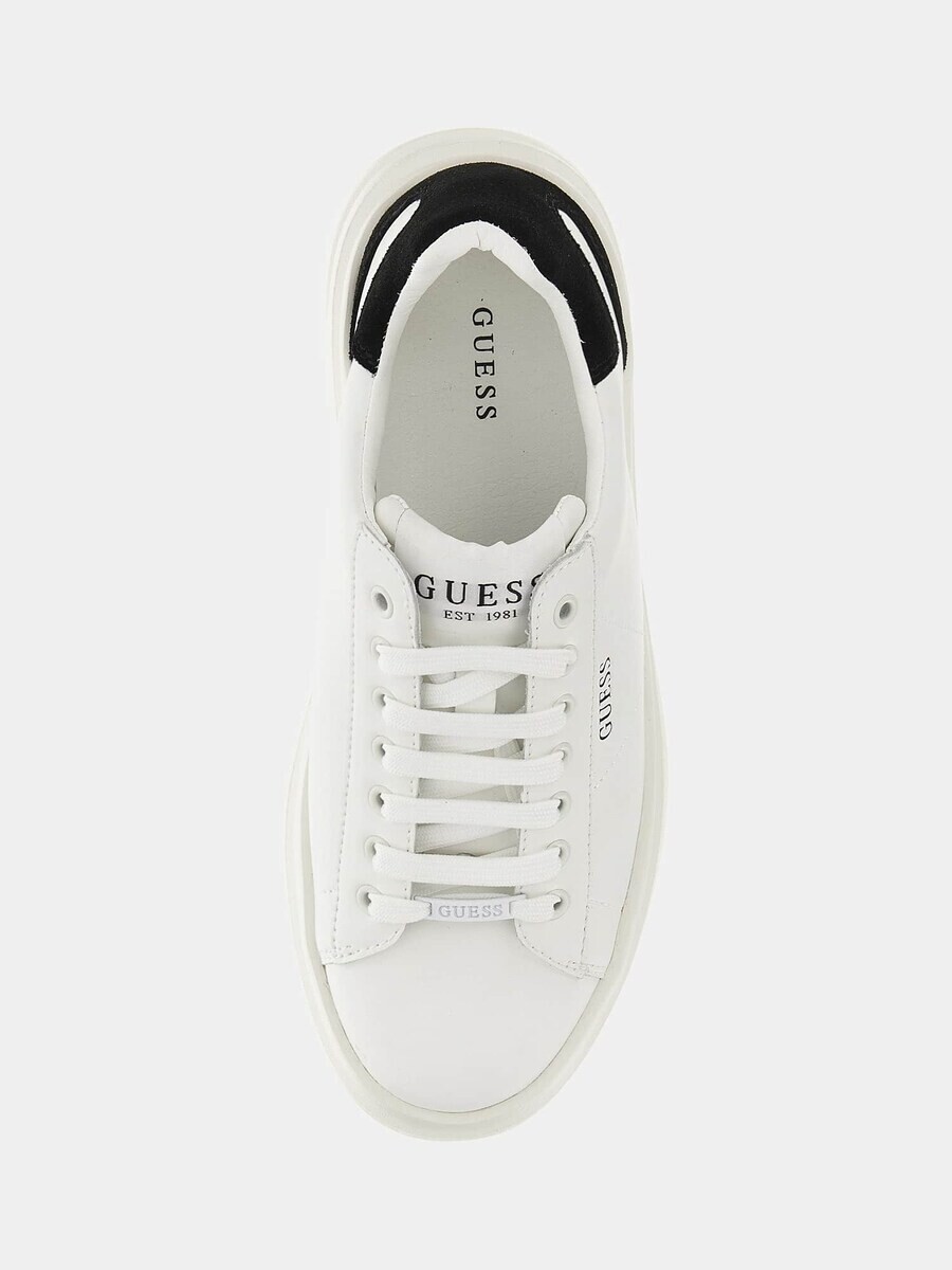 Кроссовки GUESS Sneakers Elbina, белый — фото 3