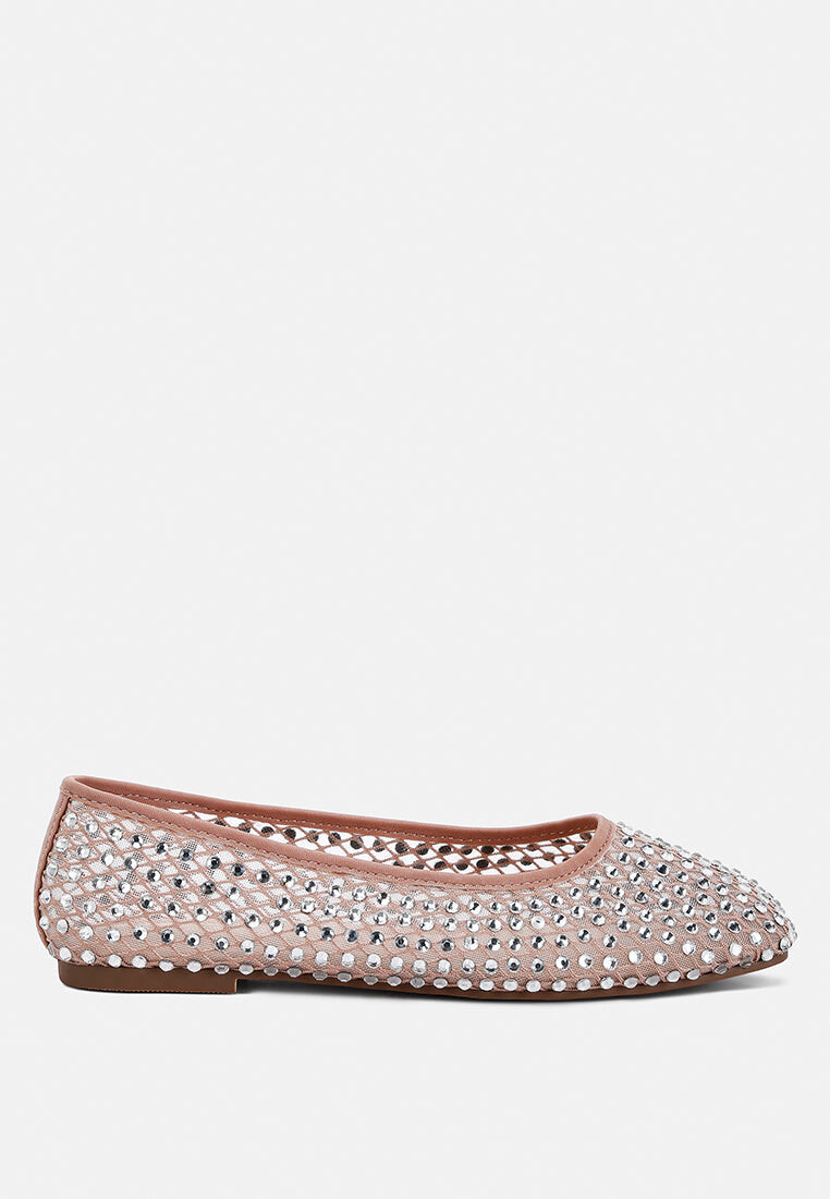

Орсон голые балетки со стразами London Rag, цвет Light Pink