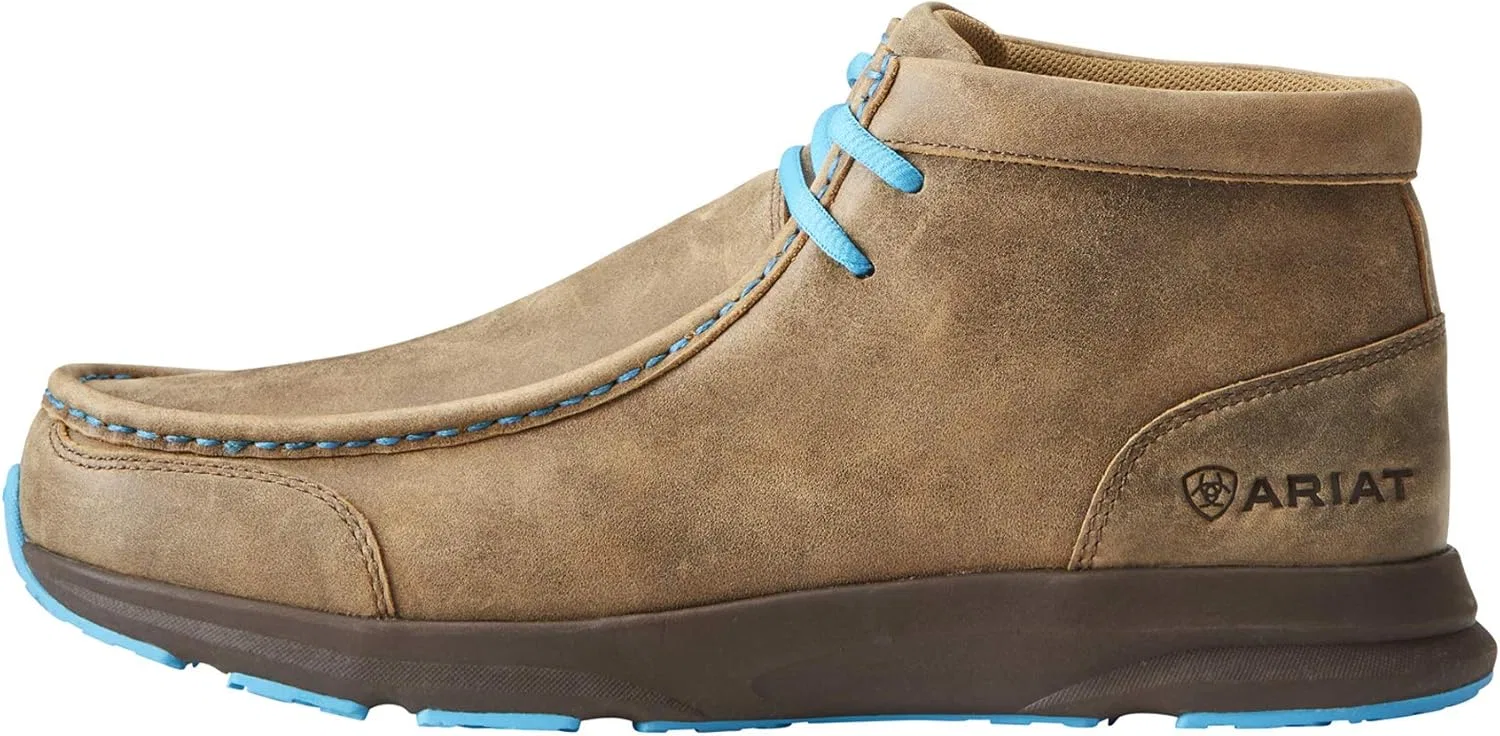 Мужские ботинки ARIAT Spitfire, 2-Brown Bomber Blue Laces Blue Laces — фото 3