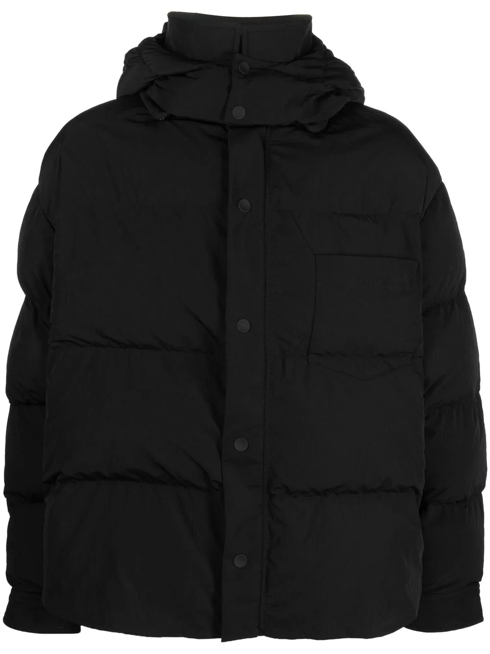 

Пуховик с капюшоном JACQUEMUS, черный