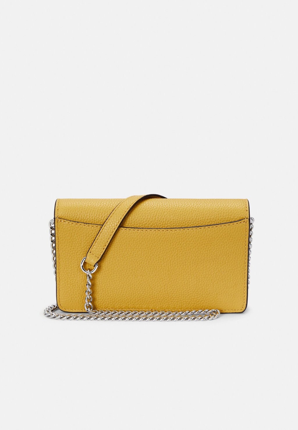 

Сумка через плечо PEBBLED CROSSBODY TURN-LOCK TECH CASE Ralph Lauren, желтый