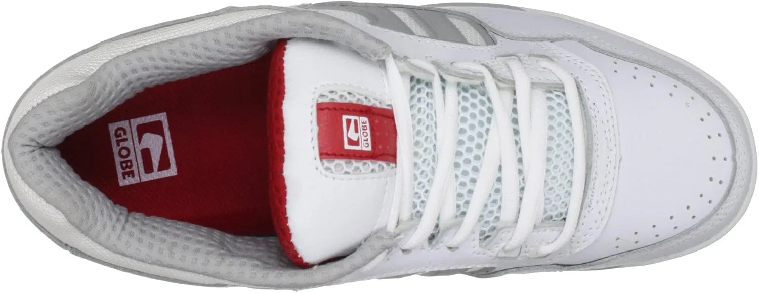 Спортивные кроссовки Globe Viper GBVIPER унисекс для взрослых, White Red Grey 11353 — фото 4
