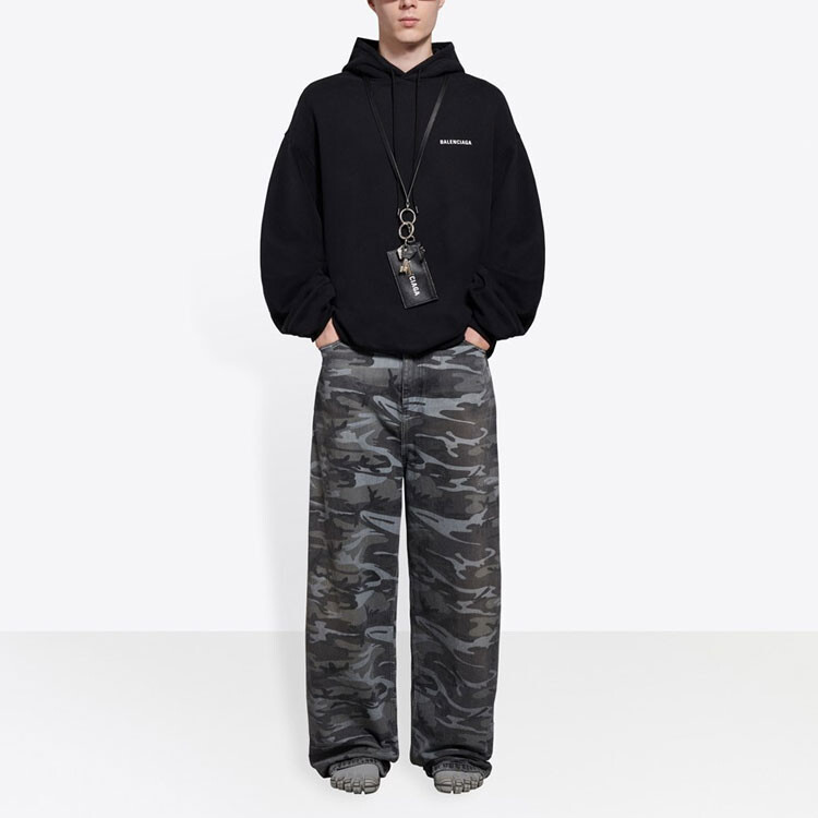 Повседневные брюки мужские камуфляж Balenciaga, цвет Camouflage — фото 3