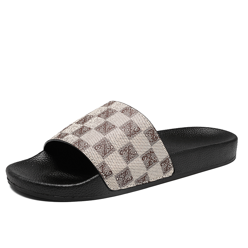 

Dunnu Тапочки-слайды мужские бежево-коричневые