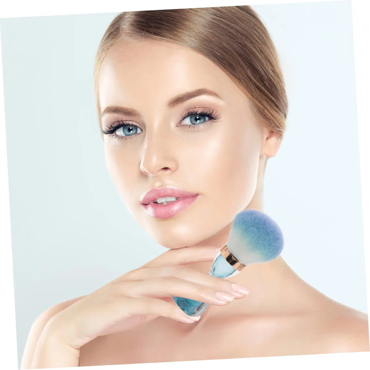 Набор из 2 щеток для маникюра и макияжа Ipetboom Ipetboom, Sky Blue — фото 4