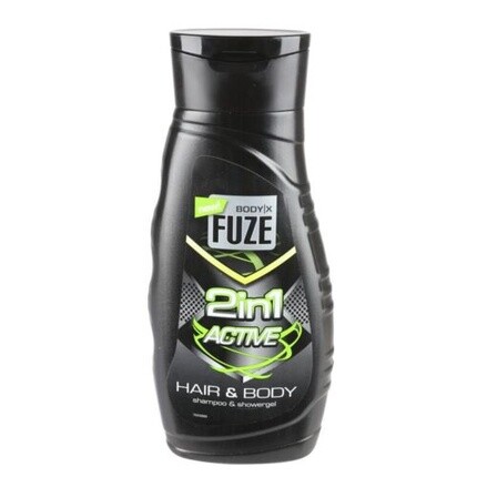 

Body X Fuse 2in1 Active 300 мл Шампунь-гель для душа Уход за волосами и кожей Body-x