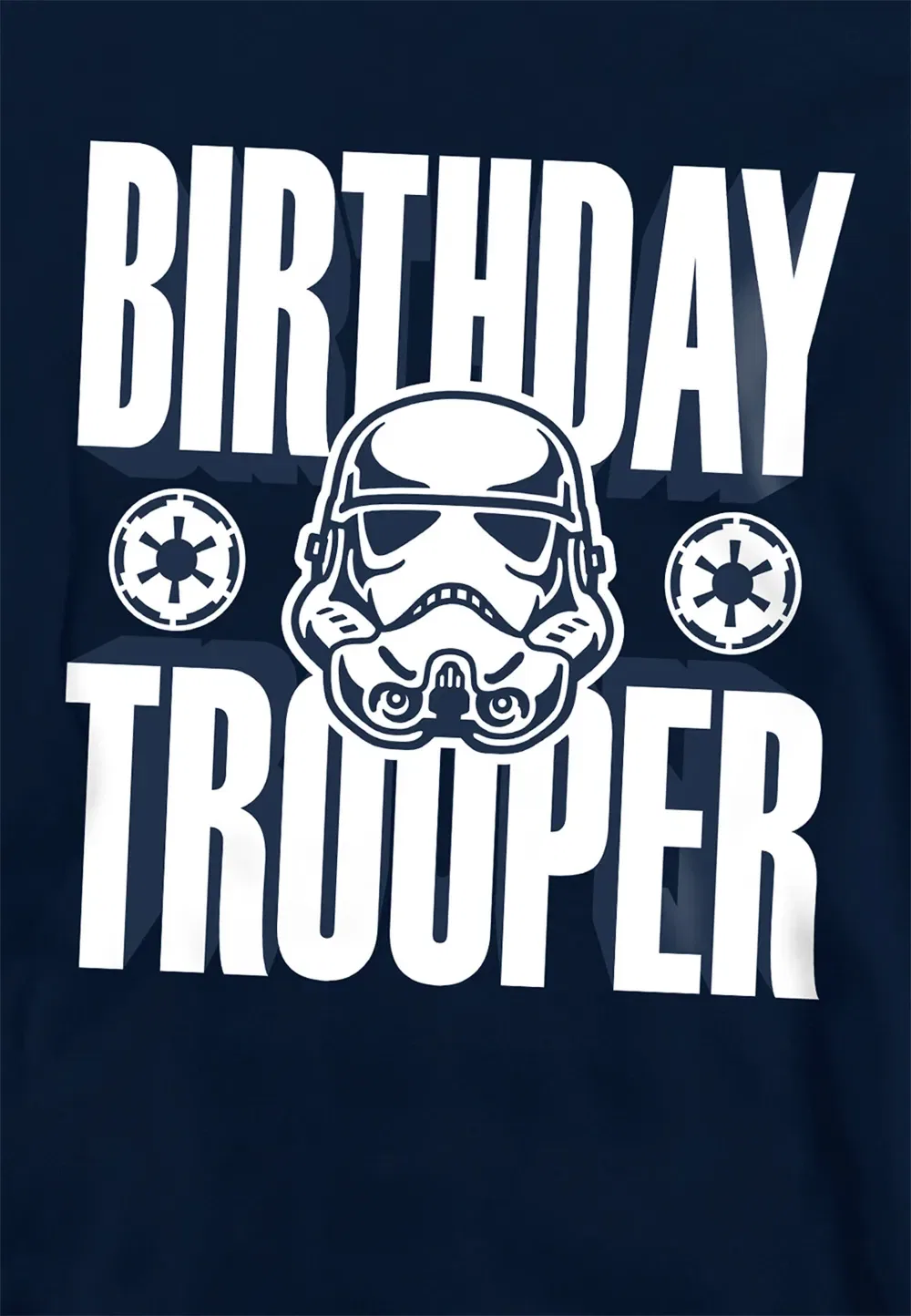 Худи детское Star Wars Birthday Troopers, Disney, темно-синий — фото 2