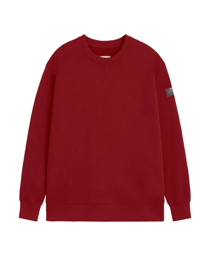 

Темно-Красная толстовка шторм Ecoalf, красный