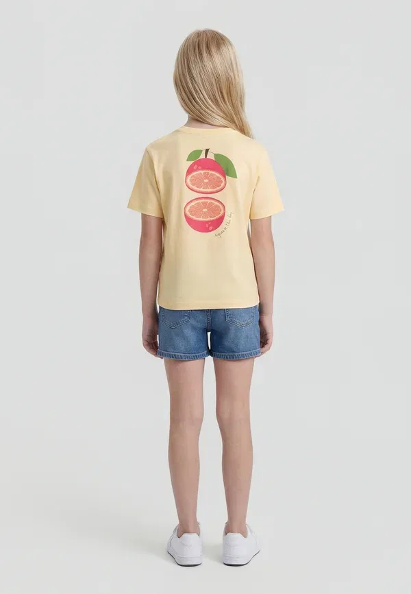 Футболка Name It Nkfjaney ss nreg top box pb print t-shirt, послесвечение — фото 2