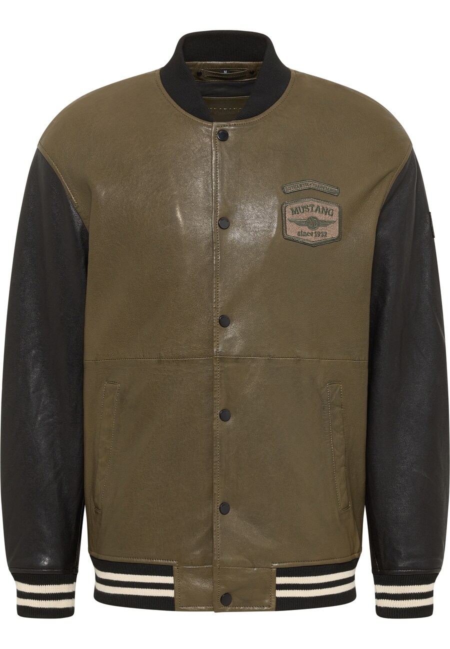 

Кожаная куртка MUSTANG Between-Season Jacket, хаки