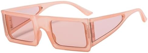 

Солнцезащитные очки прямоугольной формы 2027 года для женщин и мужчин, с поликарбонатными линзами, винтажной оправой, для вечеринок и пляжа, защита от ультрафиолета UV400 MTZJH, C2