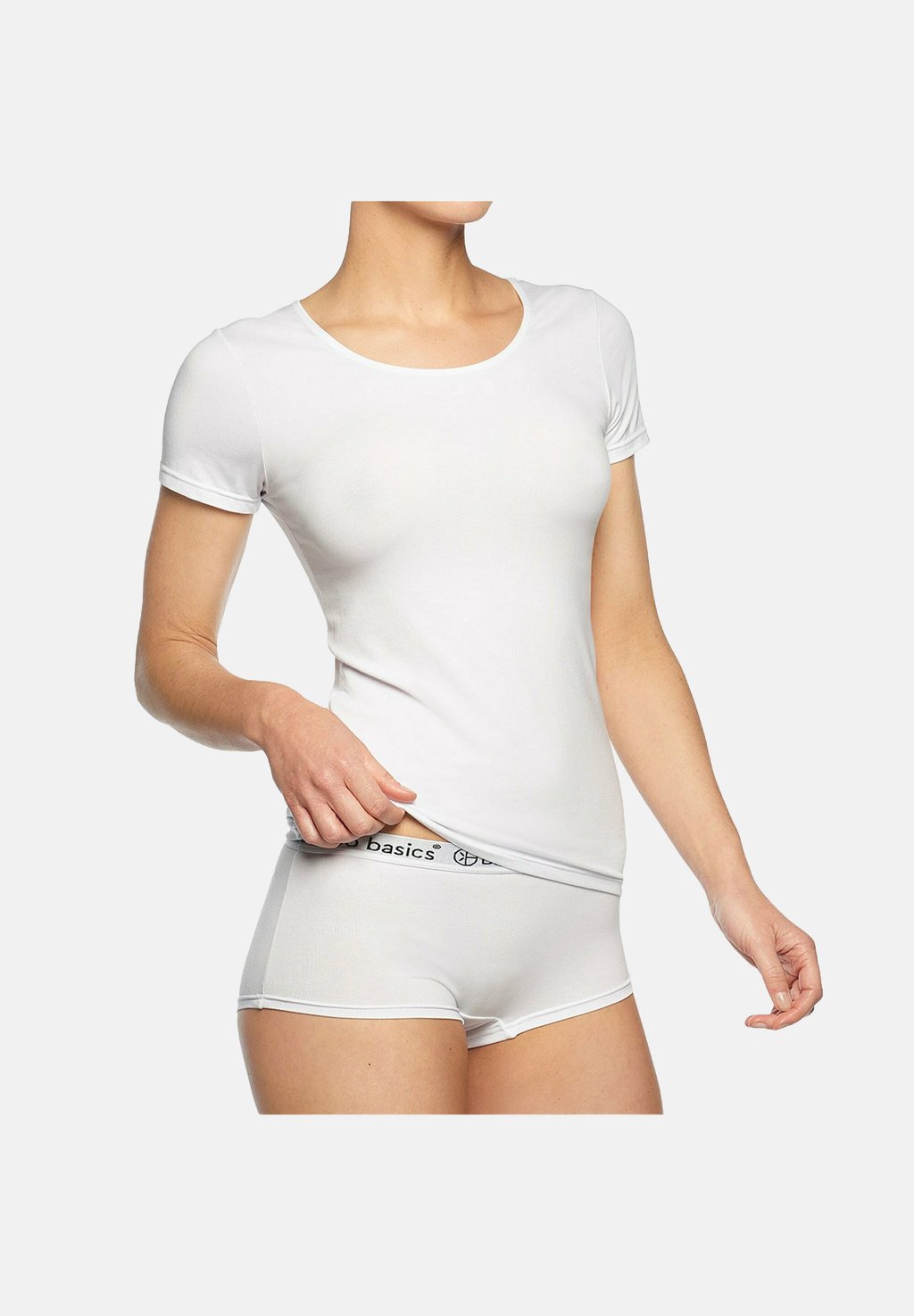

Нижняя рубашка KATE 6ER PACK - RUNDHALS SINGLE Bamboo Basics, белый