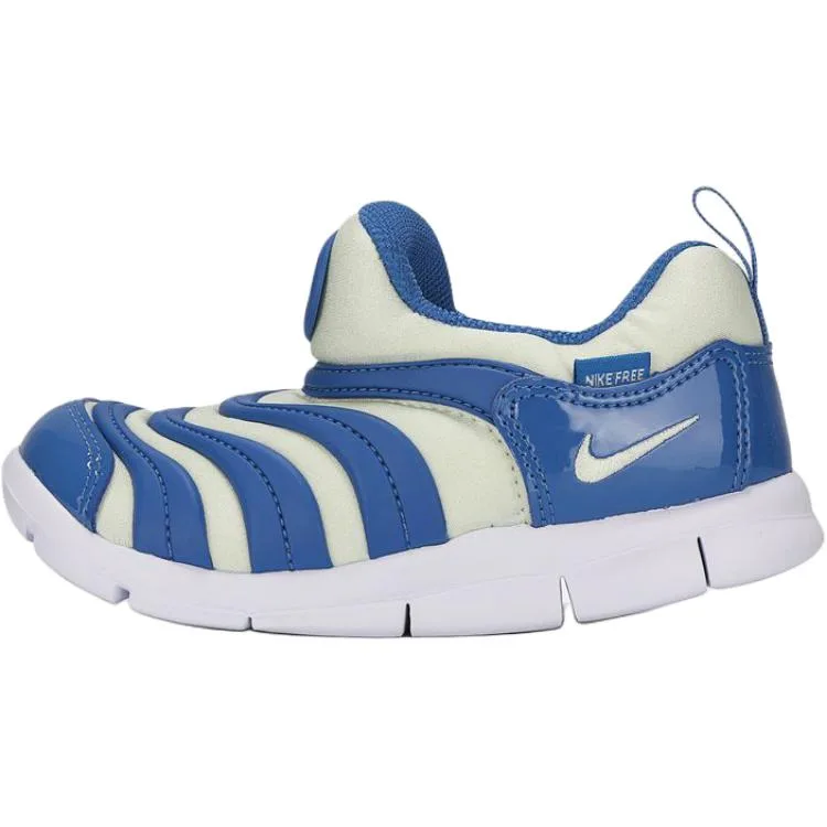 Nike Dynamo Free Low top детские кроссовки бело-голубые