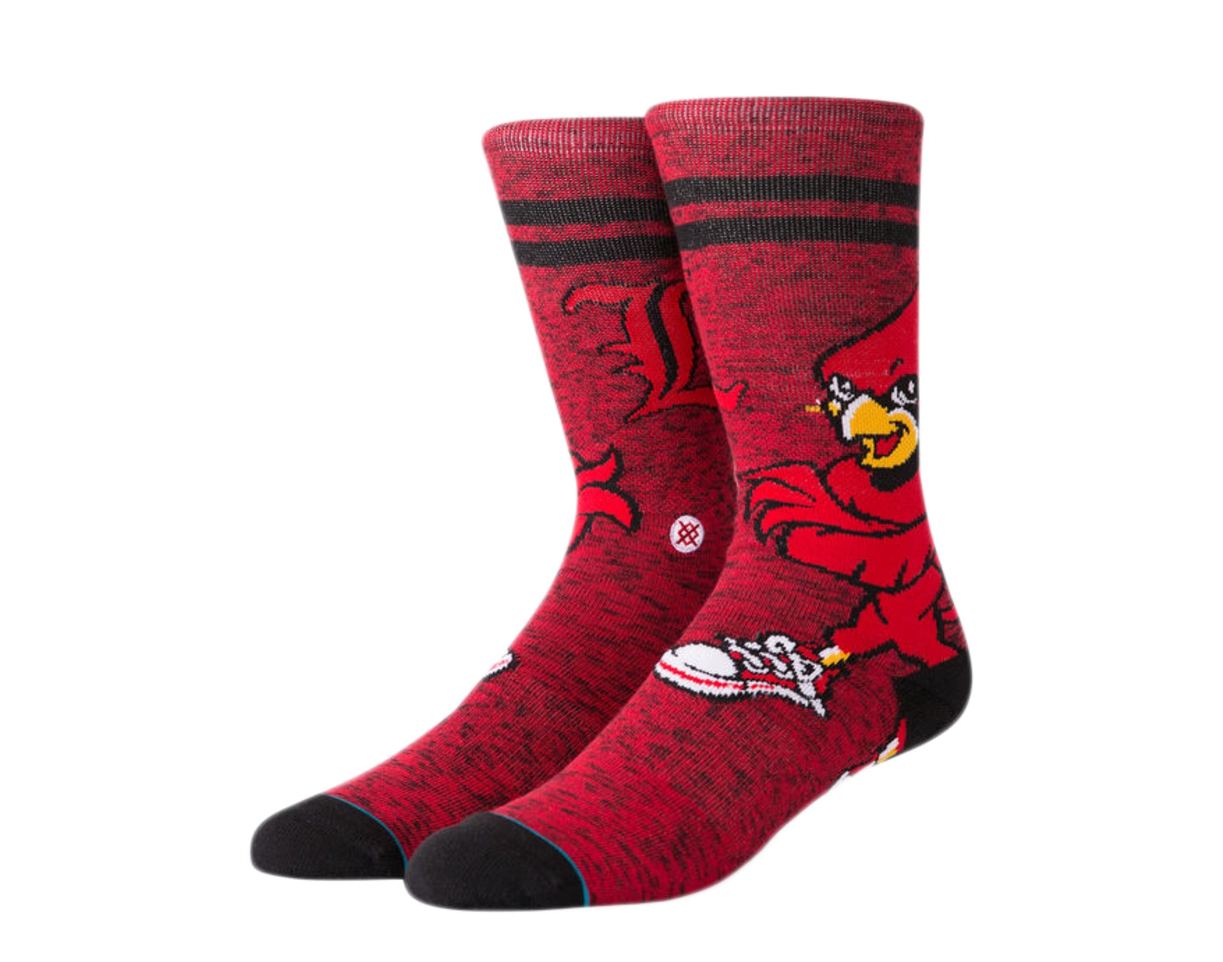 

Носки Stance NCAA Louisville Louie Character Red M558C18LOU-RED