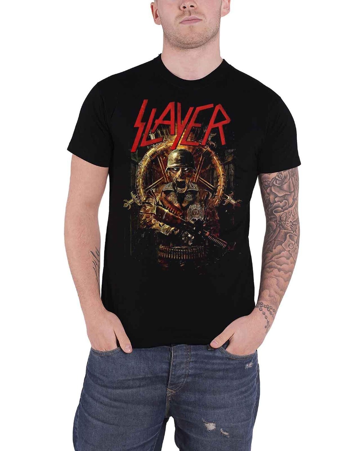 

Футболка с комиксами в твердом переплете Slayer, черный