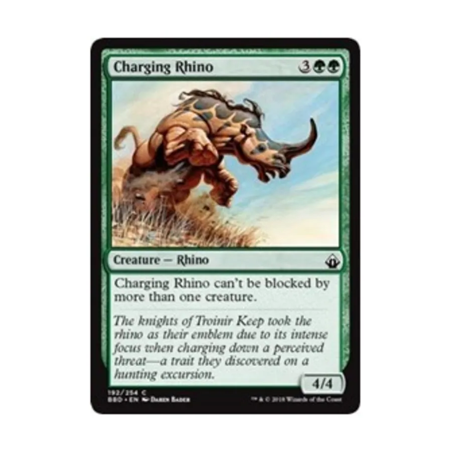 

CCG Атакующий носорог (клавиша C), MTG - Battlebond