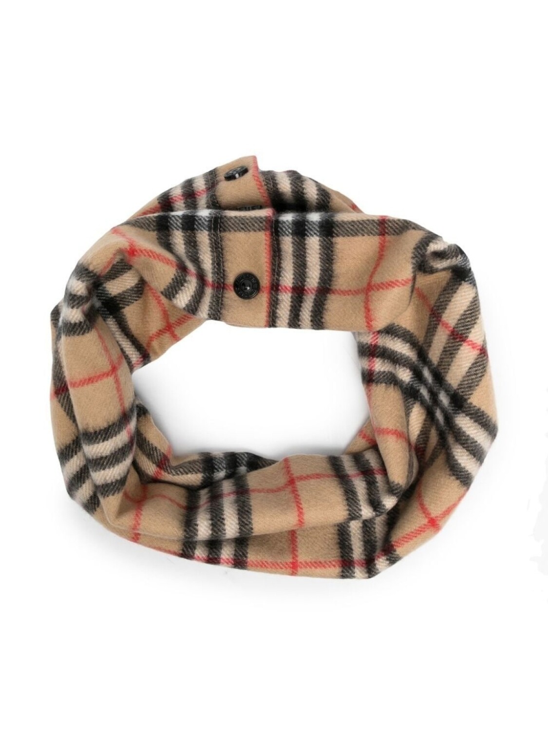 

Burberry Kids кашемировый снуд в клетку Vintage Check, нейтральный цвет