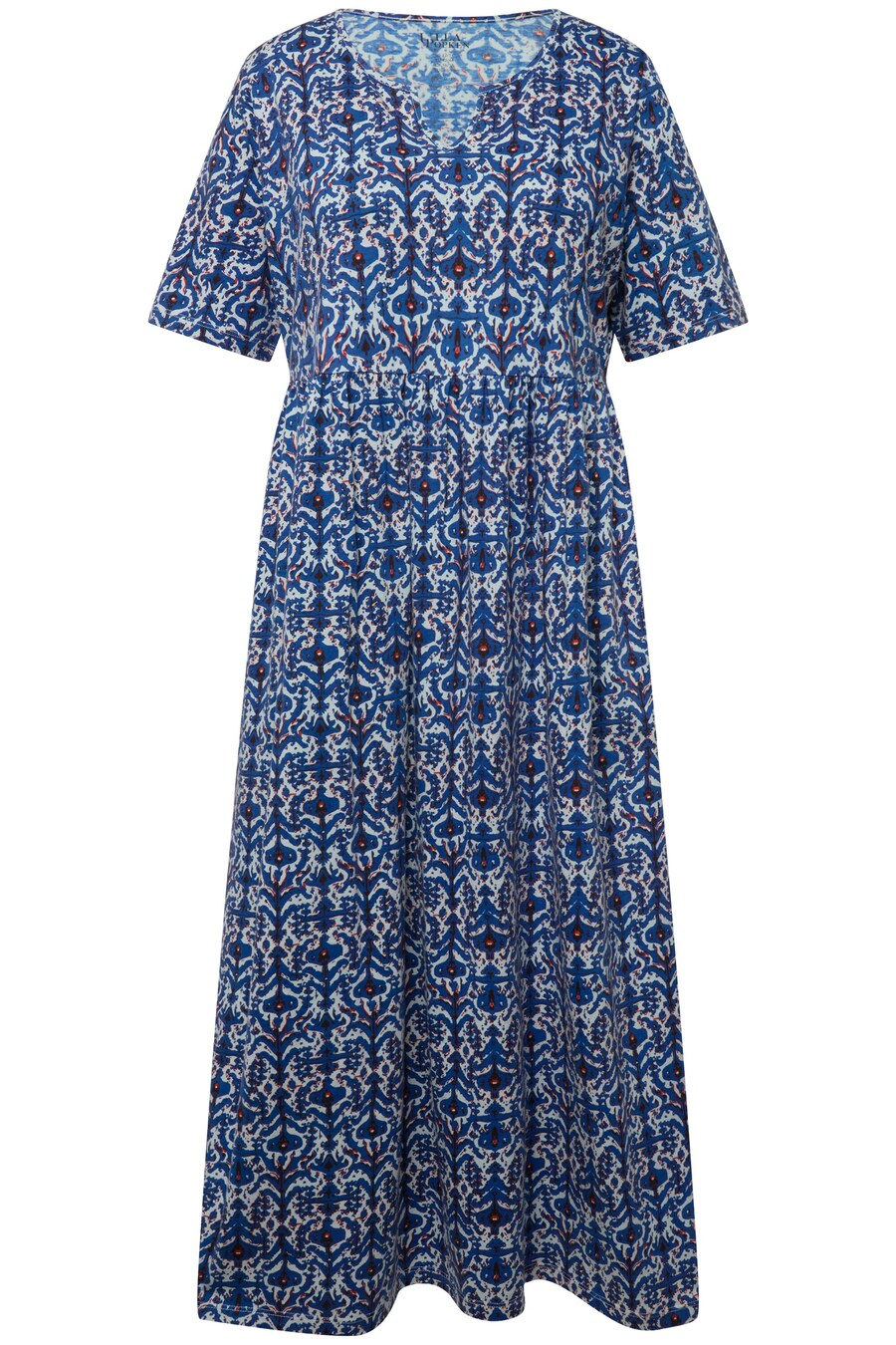 

Миди платье Ulla Popken, Light blue/Dark blue