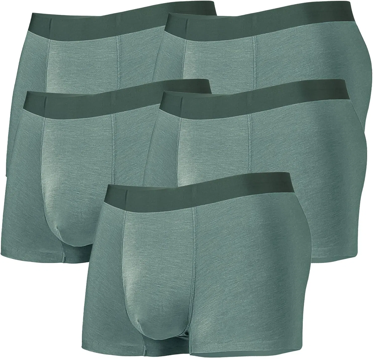 Боксеры, хлопок, Green5pc