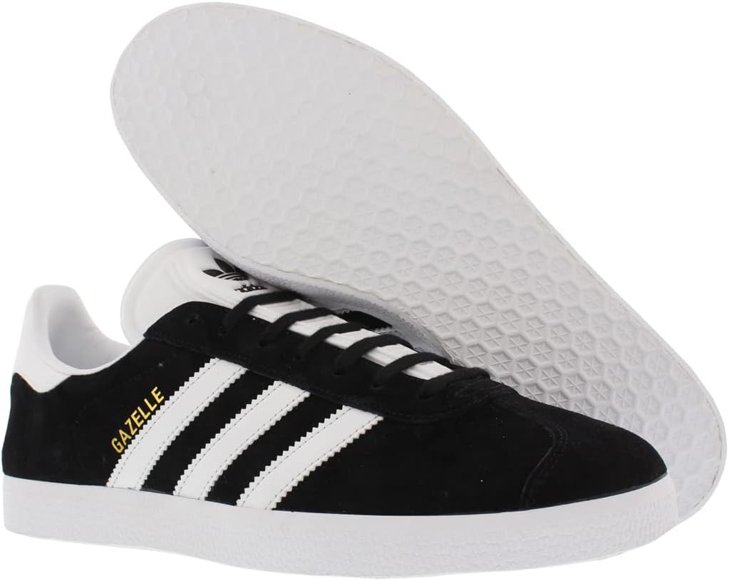 Мужские кроссовки Adidas Gazelle Adv, белый/черный/золотой — фото 4