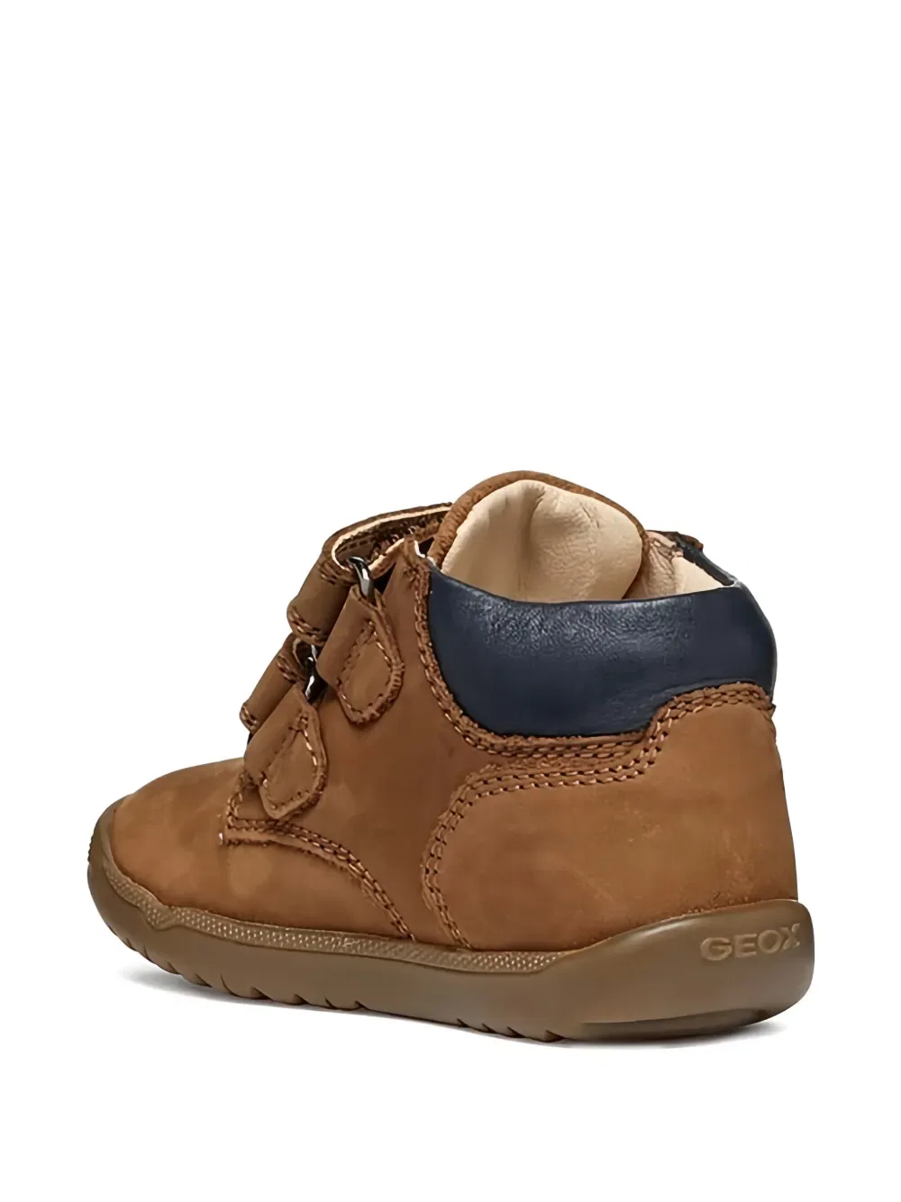 Ботинки Macchia с логотипом Geox Kids, коричневый