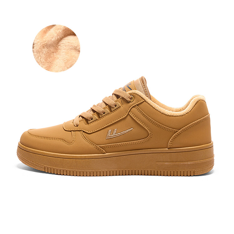 

Кроссовки WARRIOR Skateboarding Shoes Unisex Low-top Camel, цвет Wheat (velvet warm)