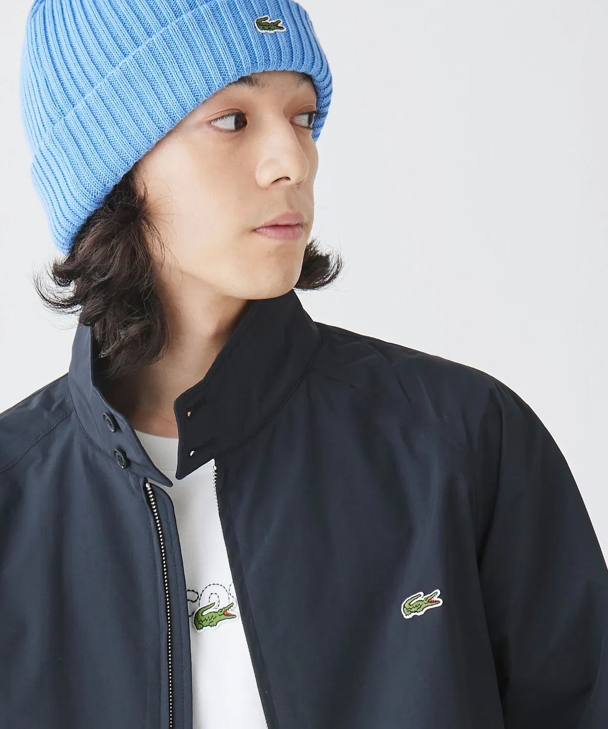 Куртка Lacoste Swinging Top 2.5-слойная темно-коричневая — фото 4