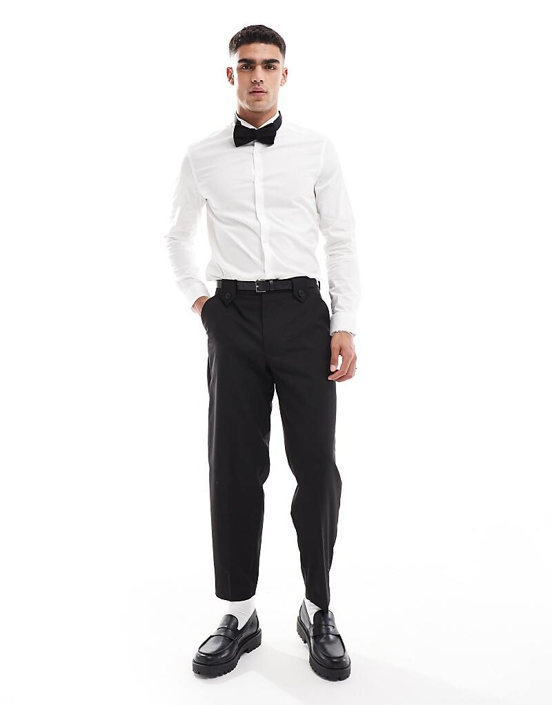 

ASOS DESIGN – Белый фрак-рубашка