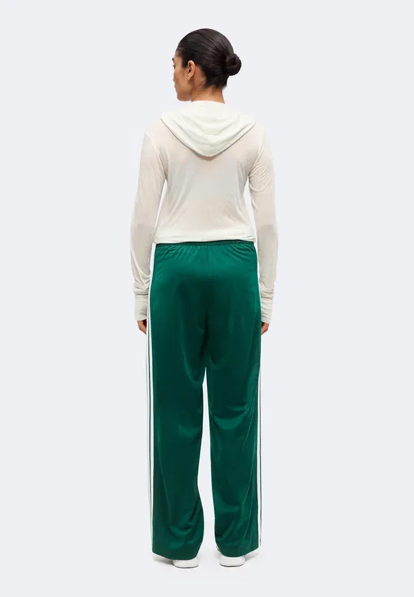 Спортивные штаны Adidas Sportswear Dayready wide leg trackpants, колледж-грин — фото 3