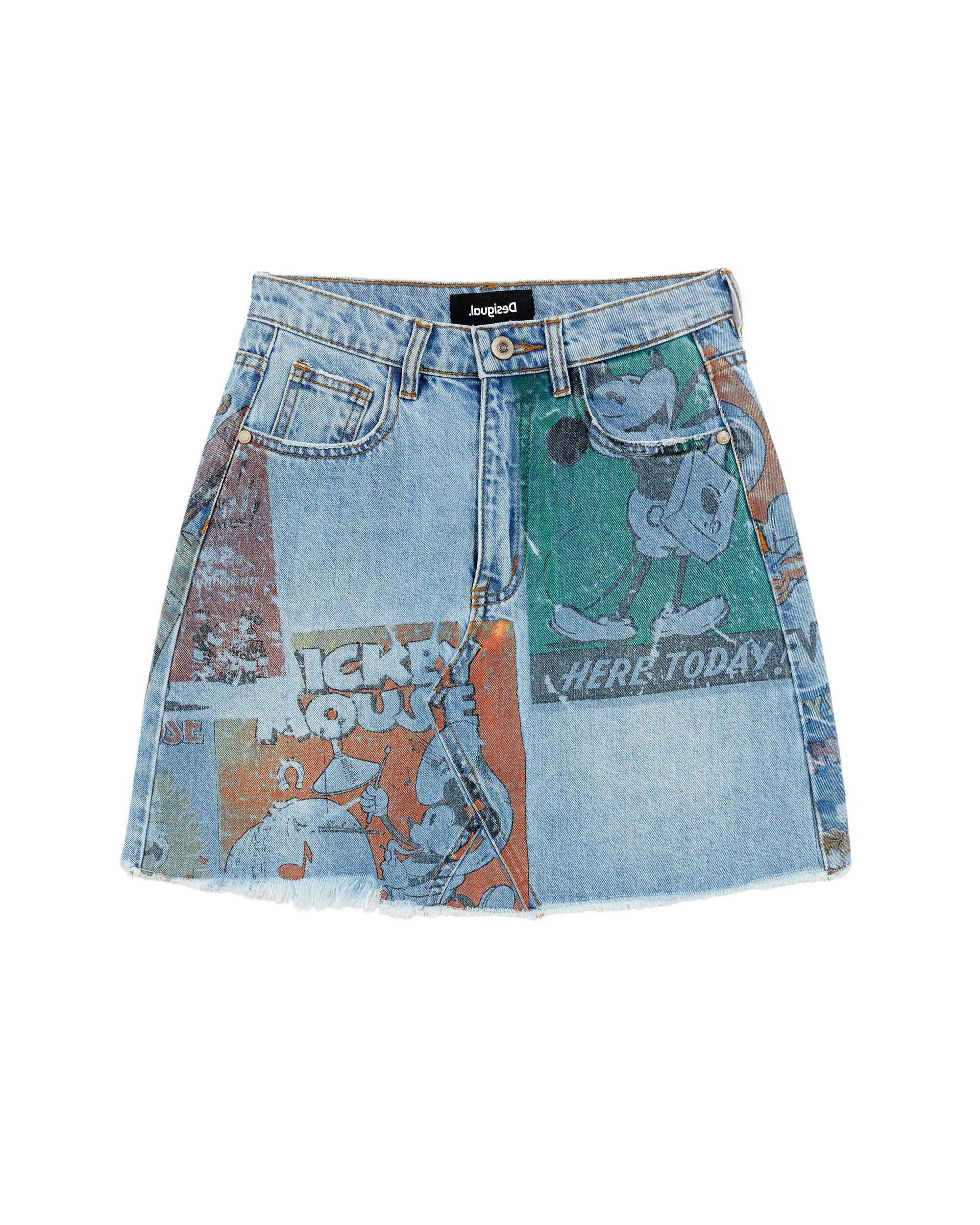 

Юбка Desigual, синий