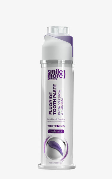 

HISKIN Smile More ) отбеливающая зубная паста Свежая мята 100 мл