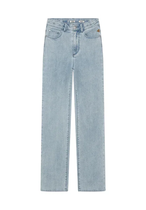 Джинсы прямого кроя Indian Blue Jeans, цвет использованный светлый деним