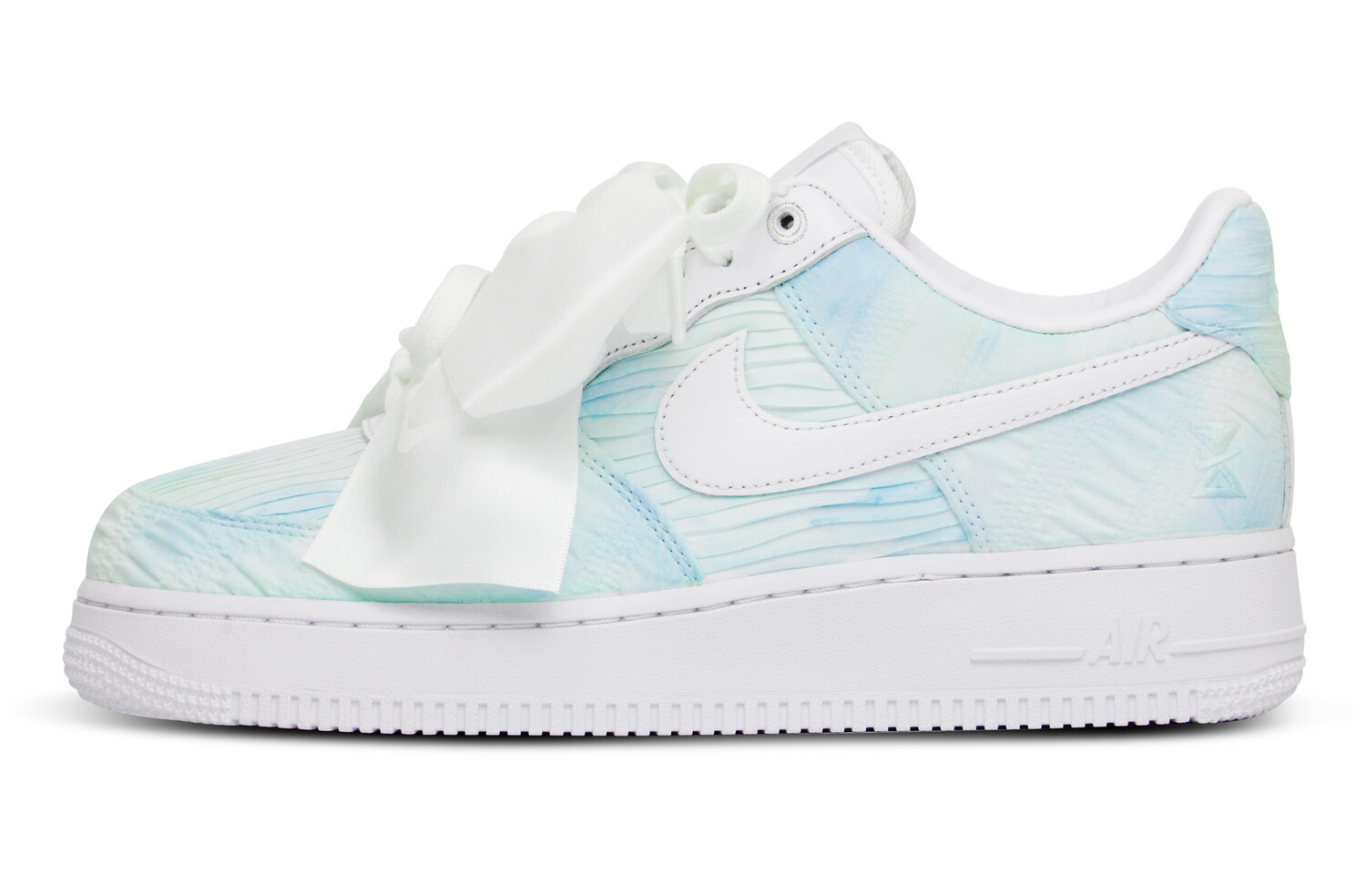 

Кроссовки Nike Air Force 1 Skateboard Shoes Women's Low-Top White Blue