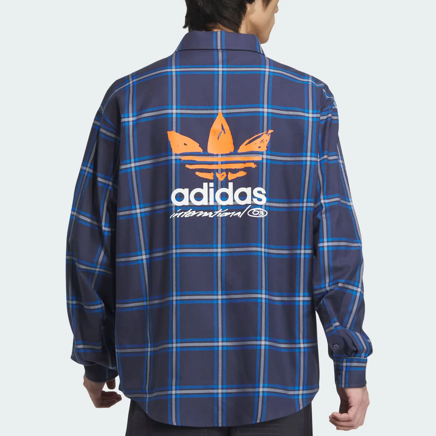 Футболка CITY SKATE FW24 Мужская Trace Blue/Urui Blue Adidas Originals, Trace Blue/Bird Feather Blue — фото 4