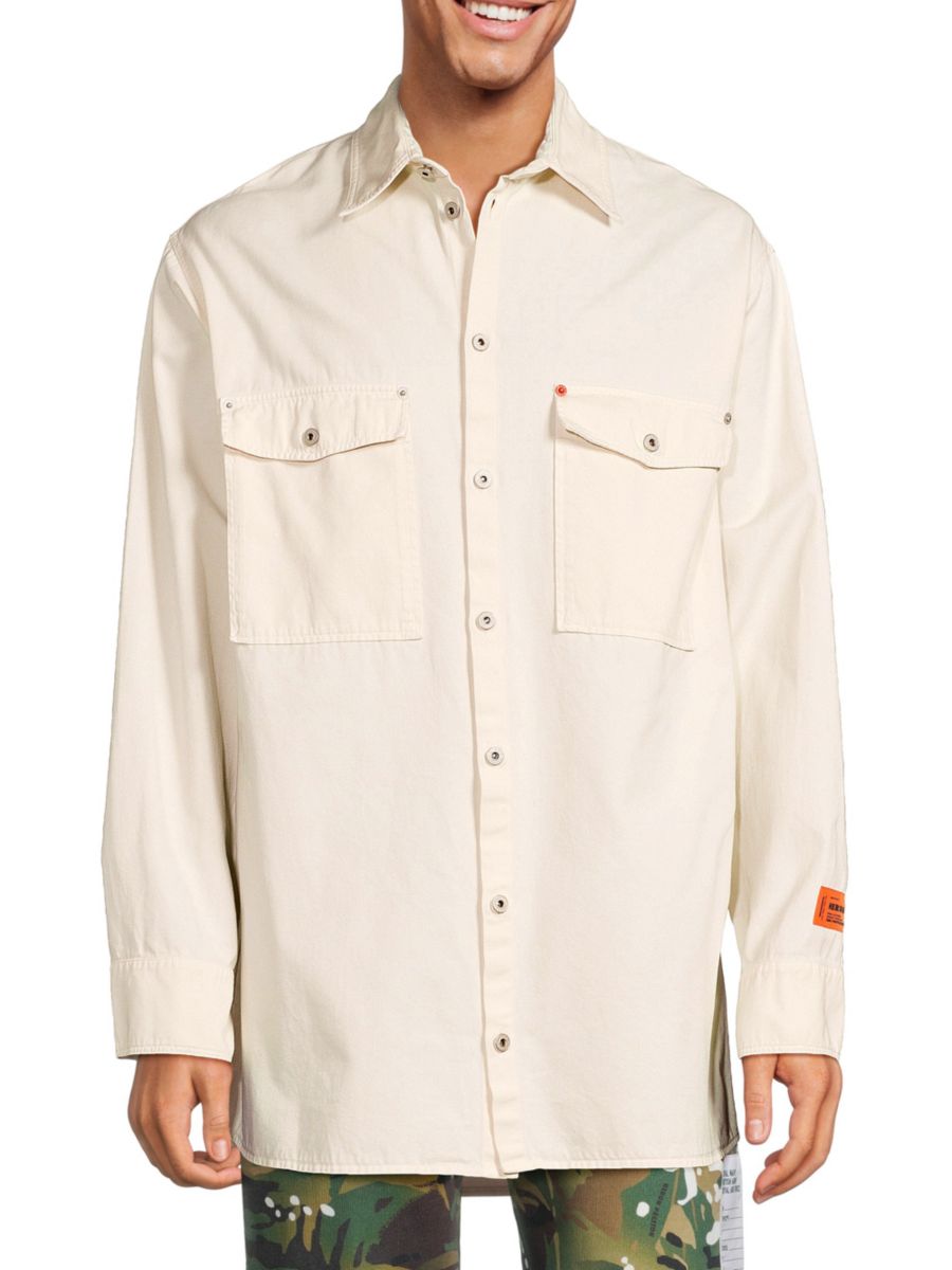 

Футболка с карманом для рабочей одежды Heron Preston, белый