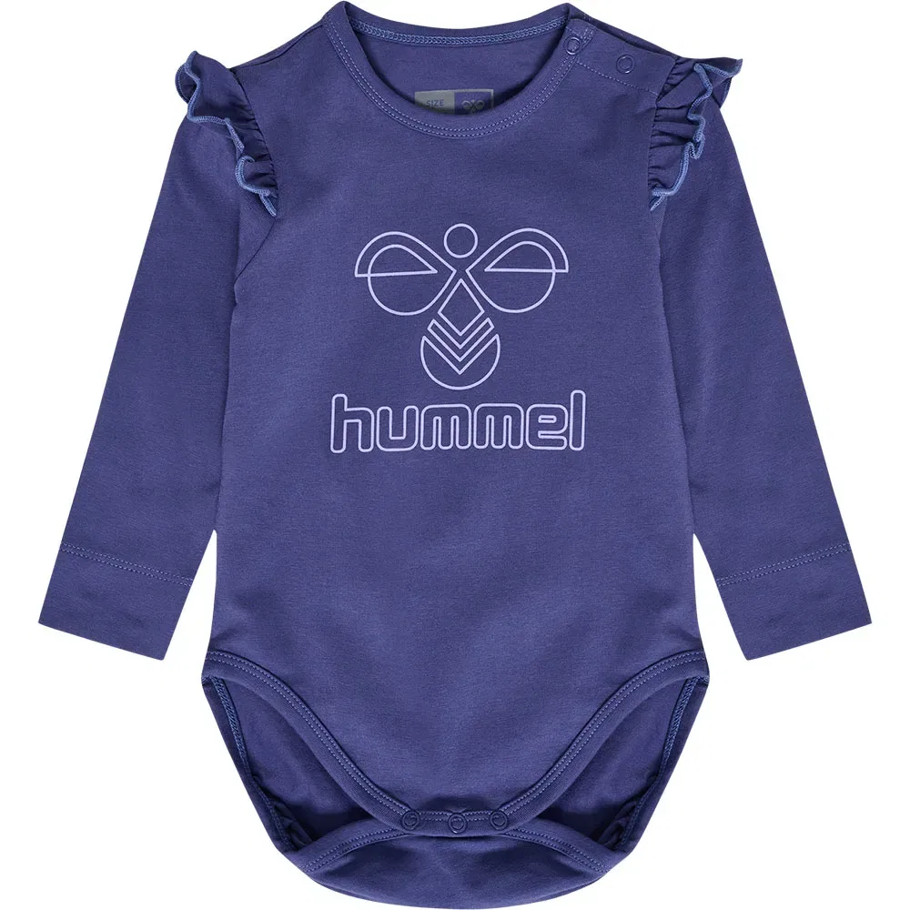 Боди с длинным рукавом Eline Hummel, синий