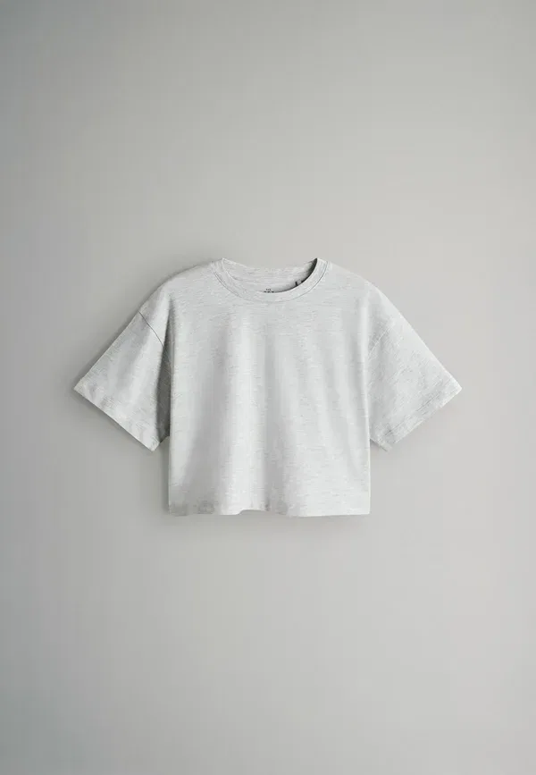Футболки 4-pack, хлопок, Regular fit skater, The Set grey, синий/серый — фото 4