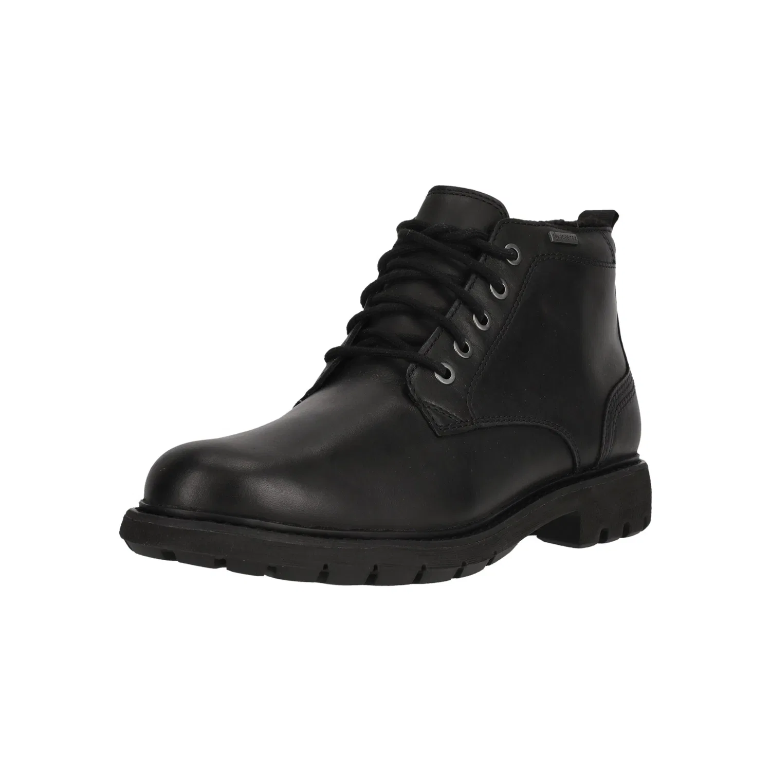 Детские водонепроницаемые ботинки со шнуровкой Batcombe Mix Clarks, Black