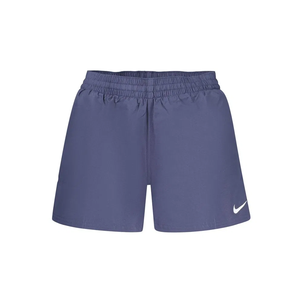Мужские плавки-шорты с эластичным поясом Blue Polyester Men Swim Short Nike, Blue