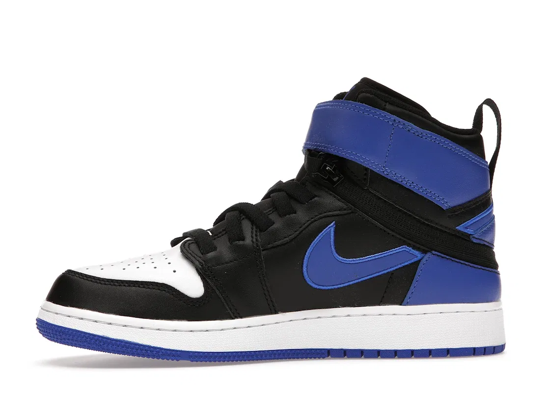 Детские кроссовки Lifestyle с системой FlyEase Jordan 1 High FlyEase Jordan, Black/Hyper Royal-White — фото 3