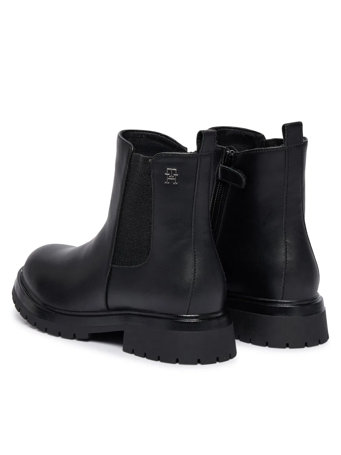 Ботильоны для девочки Chelsea Boot Tommy Hilfiger, черный — фото 3
