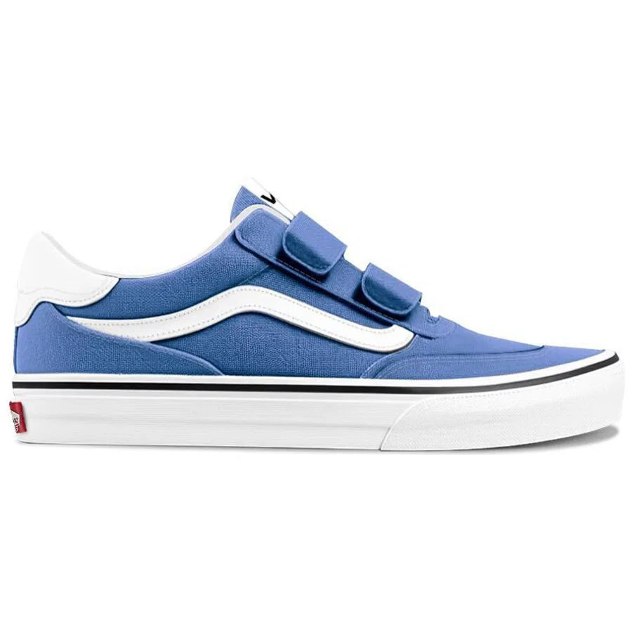 Детские кроссовки с липучками Brooklyn LS V Vans, Синий
