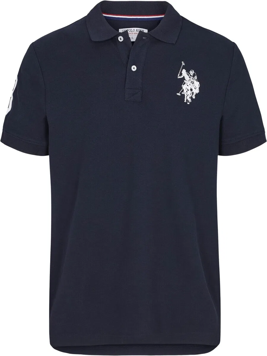 Футболка U.S. Polo Assn. 'UMALFREDO' темно-синего цвета